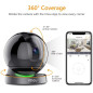 Caméra Surveillance 360° Imou Ranger Pro : Suivi Auto, Vision Nocturne, Alerte Mouvement & Alexa