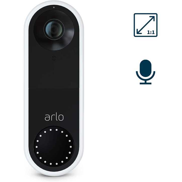 Arlo Wired Doorbell: 24/7 HD Security with Direct Video Call & Motion Detection Arlo Wired Doorbell: 24/7 HD Security with Direct Video Call & Motion Detection