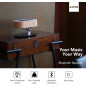 Masdio Bedside Lamp: Bluetooth Speaker, Wireless Charger, & Dimmable Light - Perfect Nightstand Companion Masdio Bedside Lamp: Bluetooth Speaker, Wireless Charger, & Dimmable Light - Perfect Nightstand Companion