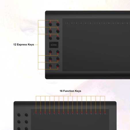 GAOMON M106K: Tablette Graphique Pro - Libérez Votre Créativité Artistique!