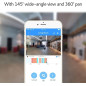 BOSMA X1: Smart Home Security Camera with Color Night Vision & Two-Way Audio