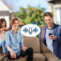 BOSMA X1: Smart Home Security Camera with Color Night Vision & Two-Way Audio