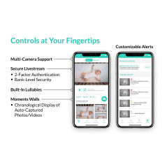 CuboAi Plus: Smart Baby Monitor - Safety, Sleep Tracking & HD Video