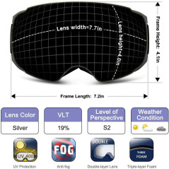 OhO 4K Ski Goggles: Capture Your Adventures with Anti-Fog & Live Streaming!