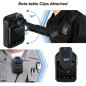 BOBLOV KJ21 Pro: Mini Caméra Corporelle HD 1296P avec Télécommande et Vision Nocturne - Autonomie 10h BOBLOV KJ21 Pro: Mini Caméra Corporelle HD 1296P avec Télécommande et Vision Nocturne - Autonomie 10h