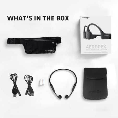 Shokz OpenRun: Bone Conduction Headphones - Hear Your Music & The World Around You!