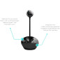 Logitech BCC950 Conference Cam: HD Video & Crystal-Clear Audio for Seamless Meetings