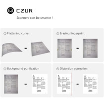 CZUR ET16 Plus, le scanner à balayage suspendu