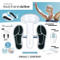 Prorelax EMS BodyTrainer Active : Circulation Boost & Tonification Musculaire Facile