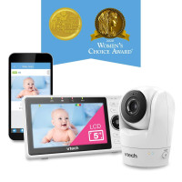 VTech VM901 Baby Monitor: See & Soothe From Anywhere! Crystal Clear, Remote Pan/Tilt/Zoom