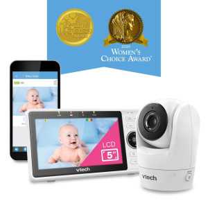 VTech VM901 Baby Monitor: See & Soothe From Anywhere! Crystal Clear, Remote Pan/Tilt/Zoom