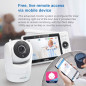 VTech VM901 Baby Monitor: See & Soothe From Anywhere! Crystal Clear, Remote Pan/Tilt/Zoom