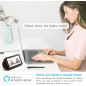 Crzwok Dual Pack: 1080P HD Indoor Security Camera with Motion Detection & Two-Way Audio