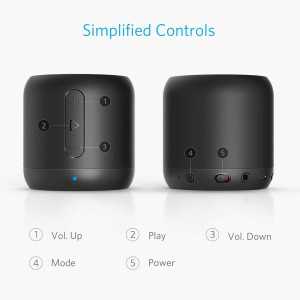 Soundcore Mini: Big Sound, Small Package! Portable Bluetooth Speaker with FM Radio