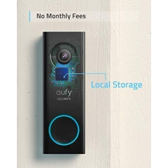 Eufy 2K Video Doorbell: See Every Detail, Protect Your Home, No Monthly Fees!