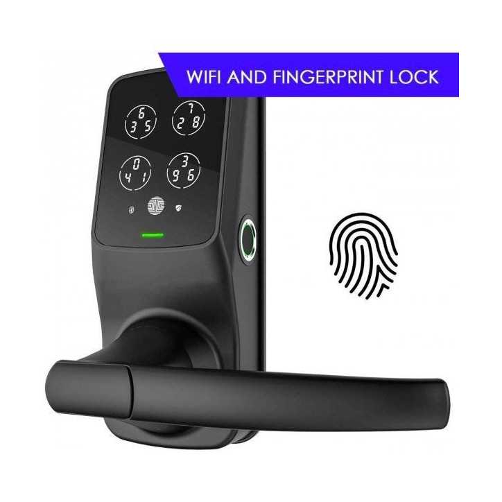 Lockly Secure Plus: Serrure Intelligente Bluetooth avec Lecteur dEmpreintes Digitales