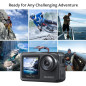 AKASO Brave 7 LE: 4K Action Camera with Dual Screen - Capture Your Adventures!