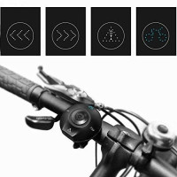 eelo Cyglo LED Cycling Backpack: Be Seen, Be Safe, Be Stylish! Waterproof & USB Rechargeable