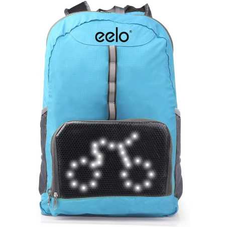 eelo Cyglo, the LED indicator bag for cyclists