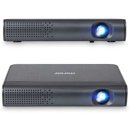 Miroir HD Pro Projector: Portable Cinema - Crystal Clear 1080p, 100 Display!