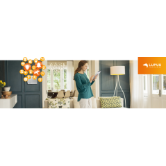 Lupus smoke detector V2, the connected smoke detector