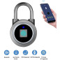 MEGAFEIS Fingerprint Bluetooth Padlock: Keyless Security for Home & Outdoors