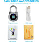 Cadenas Intelligent MEGAFEIS: Sécurité Biométrique Bluetooth - Votre tranquillité desprit à portée de main! Cadenas Intelligent MEGAFEIS: Sécurité Biométrique Bluetooth - Votre tranquillité desprit à portée de main!