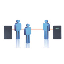 Compteur de Circulation Infrarouge ALL-TAG: Suivez le Flux de Clients Facilement! Autonomie 2 Ans