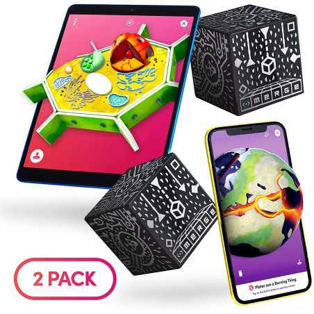 Merge Cube 2 Pack, l'apprentissage en 3D