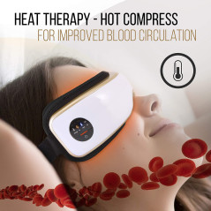 SereneLife SLEYMSG55, the massage helmet for your eyes