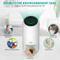 Afloia FILLO : Purificateur dAir HEPA Silencieux - Dites Adieu aux Allergies et à la Pollution !