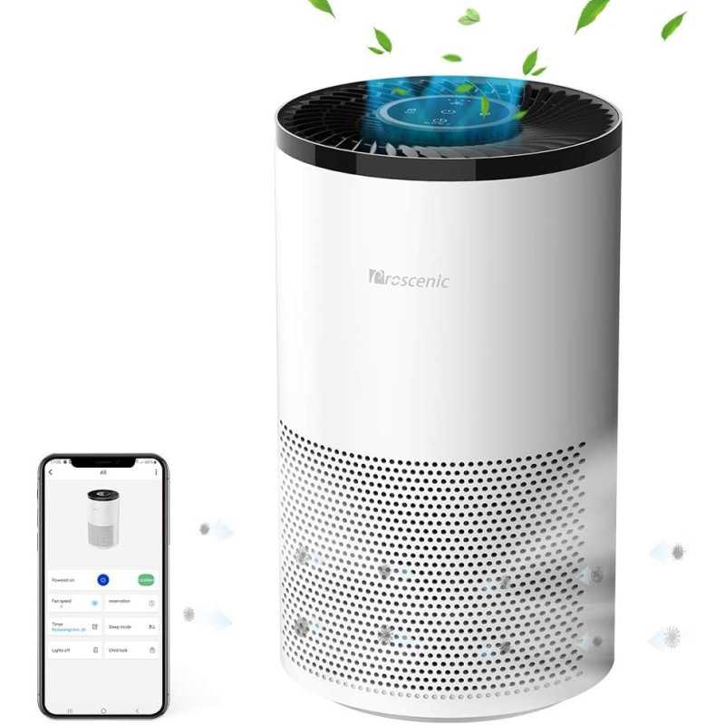 Proscenic A8 Air Purifier: Smart Control for Allergies & Clean Air