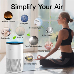 Proscenic A8 Air Purifier: Smart Control for Allergies & Clean Air