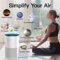 Proscenic A8: Breathe Easy! Smart Air Purifier for Allergies, Dust, & Pet Dander Proscenic A8: Breathe Easy! Smart Air Purifier for Allergies, Dust, & Pet Dander