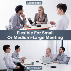 EMEET Luna: Crystal-Clear Conference Speakerphone for Seamless Meetings