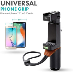 Movo V7 Vlogging Kit: Stereo Mic, LED Light & Wireless Remote for Pro Smartphone Videos