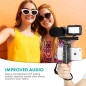 Movo V7 Vlogging Kit: Stereo Mic, LED Light & Wireless Remote for Pro Smartphone Videos Movo V7 Vlogging Kit: Stereo Mic, LED Light & Wireless Remote for Pro Smartphone Videos
