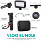 Kit Vlog Smartphone Movo V7: Micro Stéréo, Lumière LED & Télécommande - Qualité Pro pour Vos Vidéos!