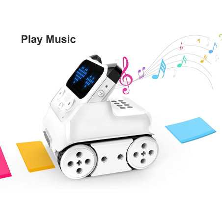 Makeblock Codey Rocky: Fun, Programmable STEM Robot for Kids & Beginners - Chromebook Compatible!