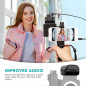 Kit Vidéo Smartphone Movo SmartCine: Micro, Lumière LED & Objectifs - Créez des Vlogs Pro! Kit Vidéo Smartphone Movo SmartCine: Micro, Lumière LED & Objectifs - Créez des Vlogs Pro!