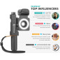 Movo SmartCine: Pro Smartphone Video Kit with Mic & LED Light - Vlog Like a Pro! Movo SmartCine: Pro Smartphone Video Kit with Mic & LED Light - Vlog Like a Pro!