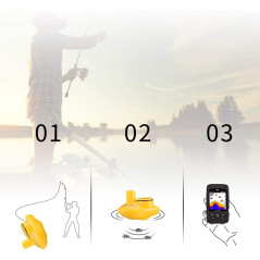 LUCKY Portable Fish Finder, the portable fishing sonar
