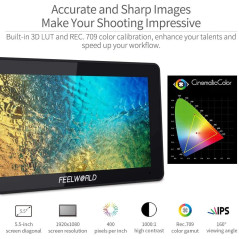 FEELWORLD F6 Plus, Camera Touchmonitor