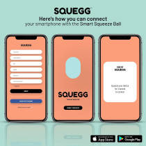 SQUEGG Smart Hand Grip Trainer, for a stronger grip