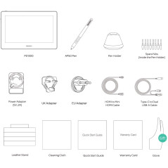 GAOMON PD2200: 21.5 HD Drawing Tablet with Battery-Free Pen - Unleash Your Art!