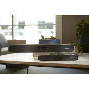 Poly Studio X30: 4K Video Conferencing Bar - Crystal Clear Meetings for Small Teams