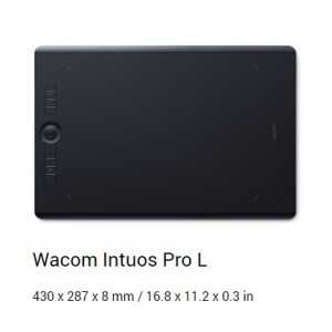 Wacom Intuos Pro: Draw, Design & Edit with Unmatched Precision - Medium Size