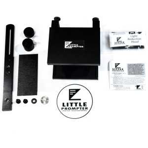 Little Prompter: Compact Teleprompter for DSLR, Webcam & Smartphone - Perfect for Video Creators!