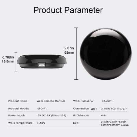 MOES Smart Hub: Contrôle Universel IR WiFi - Transformez Votre Maison Connectée!