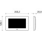 VIMAR Video Door Phone: 7-inch LCD, Smartphone Control, Enhanced Security - Never Miss a Visitor! VIMAR Video Door Phone: 7-inch LCD, Smartphone Control, Enhanced Security - Never Miss a Visitor!